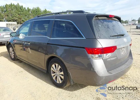 2014 Honda Odyssey Ex-L из США, поврежденный, VIN 5FNRL5H67EB035079